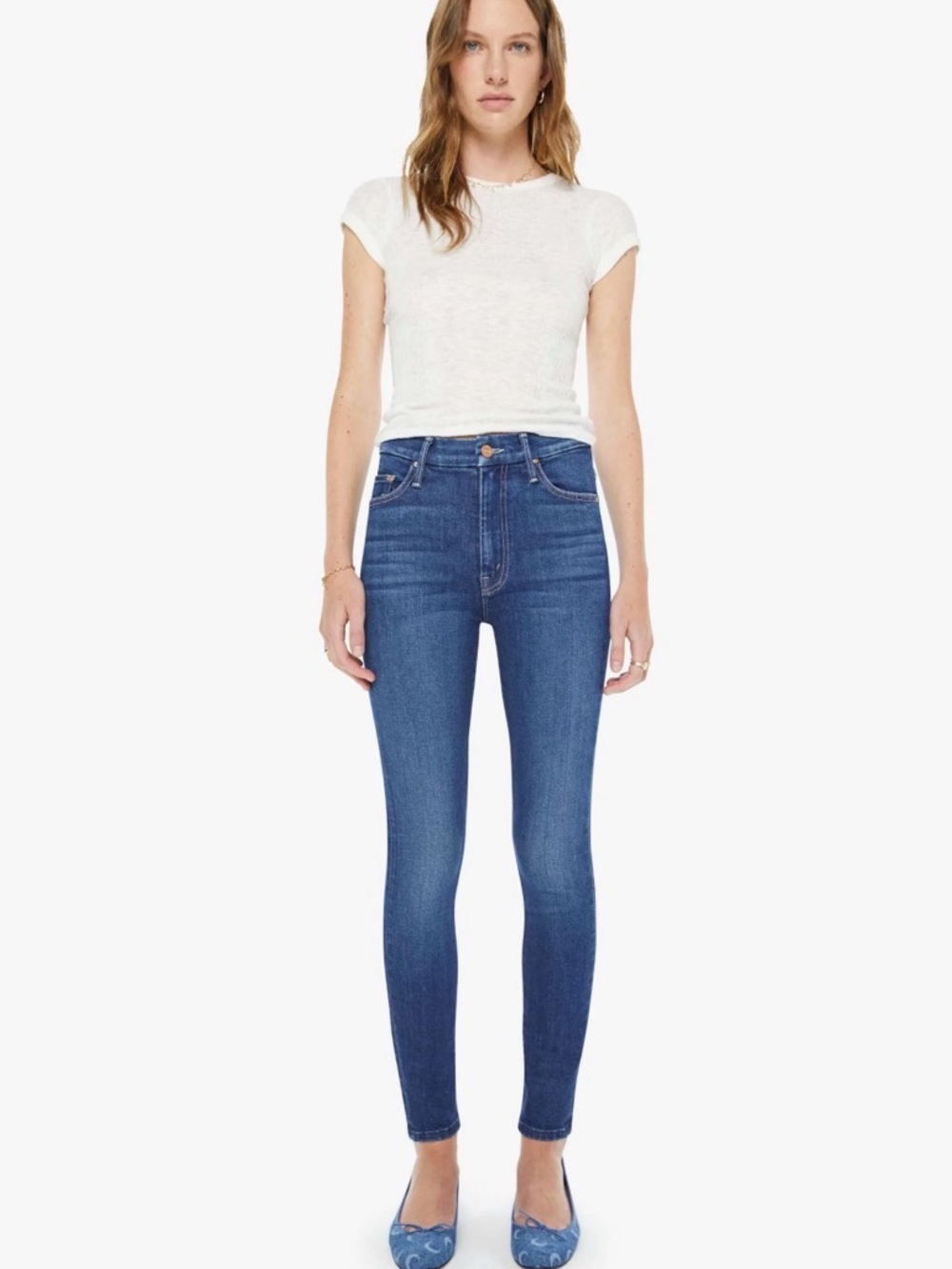 MOTHER High Waisted Looker Jeans 28 | Classic Minimalist Chic